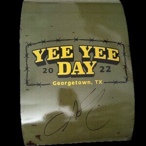 YeeYee Apparel YeeYee Day 2022 Granger Smith Signed Poster